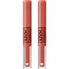 NYX Professional Makeup Shine Loud Rossetto Tonalità Ambition Statement No Transfer Ultra-Pigmentato Gloss Brillante Lunga Tenuta 16h Finish Lucido Colore Intenso con Oli Nutrienti - 2 Rossetti