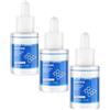 GUUZETU Siero antirughe al peptide di rame blu | Essenza viso a doppio strato con GHK-Cu per rassodamento e idratazione profonda | Formula leggera e non appiccicosa per una pelle più liscia (3 PCS)