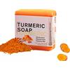 HADAVAKA Ginger Turmeric Soap For Acne And Dark Spots, All Skin Types, Soap Bar For Face Body Cleansing Bath Soap For Women Men (3 pcs)