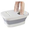 Generico per pediluvio - 40x32x17 cm, pediluvio pieghevole, materiale di qualità | pieghevole per pedicure lenitiva per la cura dei piedi, vaschetta per pedicure per spa domestica, recupero p
