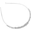 IMUSINICE Cerchietto da Sposa Strass Argento Corona a Catena Artigli Accessori per Chioma da Sposa da Donna per Matrimonio ed Eventi Serali