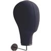 FashionCha Supporto per Testa Espositivo per Parrucche E Cappelli, Modello di Manichino, Nero