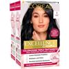 L'Oreal Paris L'Oréal Paris Tinta Permanente Excellence Creme Colore 1 Nero Colorazione Triplo Trattamento Copre 100% dei Capelli Bianchi Lunga Durata con Acido Ialuronico - 2 Tinte