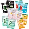 Garnier Maschera in Tessuto HydraBomb 10 Maschere in Tessuto Ognuna con un Effetto Diverso Per la Cura della Pelle - Confezione da 10