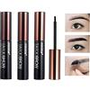 BSMKCL Gel per Sopracciglia Peel Off Tattoo, Tinta Sopracciglia 3 Colori Impermeabile Quick Dry No Sbavature, Sopracciglia 3D Gel per lo Styling a Prova di Sudore