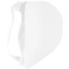 WEOKDFHA Highlight Cap Cuffia illuminante in silicone, cappello for mèches, tintura, strumenti for lo styling, fori, gel di silice colorante(White)