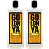 Golonya - LEMON - Due Flaconi Acqua di Colonia - Kolonya 2x250 ml - Rinfrescante - Intenso - Sentore di Limone - Profumo unisex a lunga durata