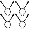 Gatuida 4 fasce per capelli a forma di insetto: antenne per formiche - cerchietti per capelli a forma di farfalla e insetto per feste di Halloween e cosplay