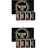 kuhbsdg Elegante set di profumi solidi, Note fresche e delicate con lunga durata naturale, Comodo profumo solido quotidiano per uomo