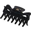 AORUEY Artigli Per Capelli Per Ragazze 6 Pezzi 6 Cm Piccola Clip Da Afferrare Da Donna In Plastica Da Bagno Clip Da Donna Accessori Per Capelli Clip Per Capelli Gioielli Ragazze Nero