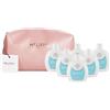FEI FAN Deodorante Profumato, NEUTRO, No Gas, Formulato Senza Sali Di Alluminio 100ml (6 Unità) + Pochette (Colorazione Assortita)