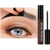 JUDEWY Tatuaggio per Sopracciglia Peel Off, Waterproof, Lozione per Sopracciglia Che Dura Fino a 3 Giorni per Un Look Più Definito (Grigio-Nero)