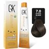 GK Hair Crema Colorante per Capelli 100 ml - Colore Semi-Permanente Nutriente per Styling, Tonalità Naturali e Intense, Ideale per Colpi di Luce, Riflessi e Risultati Uniformi con Applicazione Facile