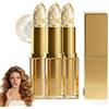 Generico Rossetto Termoattivo Con Cambio Di Colore PH - 24 Ore Di Tenuta,Balsamo Per Labbra A Foglia D'oro, 𝗥𝗼𝘀𝘀𝗲𝘁𝘁𝗼 Che Cambia Colore,Rossetto impermeabile a lunga durata donne (3 pezzo)
