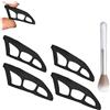 Generisch Ey-etour Makeuphack, Ey-etour Eyeshadow Tool riutilizzabile eyeliner ombretto stencil per eyeliner, set di strumenti per il contorno occhi per effetti audaci (4 pezzi)
