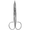 Gifaz Forbici per Unghie e Pelle doppiouso in Acciaio al Carbonio Made in Italy: per Manicure e Pedicure, Lame Curve 90 mm Acciaio Inox, (Lancia Spira 100 mm)