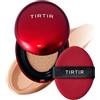 TIRTIR Mask Fit Red Cushion Foundation, Fondotinta A Copertura Totale, Leggero E Leggero, Adatto Alla Pelle, Satinato, Finitura Lucida, Costruibile (0,15 Fl Oz), 33C Hazel