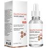 KOAHDE Siero sbiancante Freckle Sierum,Siero sbiancante della pelle del glutatione,Siero viso riduce le macchie scure,Siero sbiancante del viso Siero sbiancante del glutatione,Siero sbiancante Blemish