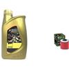 Generico Kit TAGLIANDO Motore Un LITRO Olio Eni i-Ride 10W40 4T + Filtro Olio Fantic Motor Caballero Motard 125 10/12