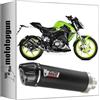 MOTOTOPGUN mivv scarico completo omologato nocat gp inox nero compatibile con keeway rkf 125 2021 2022 2023 2024 mototopgun