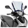 FAR D1128BL PARABREZZA CUPOLINO GIVI COMPATIBILE CON HONDA SH 125 i ABS 2013