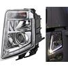 24/7 AUTO 24/7AUTO - Faro sinistro per FH3 FM2 MP3 2008/14 con motore di livellamento DRL