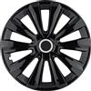 CORA Set 4 copricerchi 14'' Alulook Delta Black
