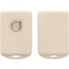 kwmobile Cover Chiavi Auto Compatibile con Chiave auto Volvo a 4 pulsanti Keyless Go - Custodia Protettiva Chiave Auto Copri Telecomando Gomma - Portachiave Macchina Silicone