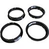 MYBA-S 4 x anelli di centraggio diametro: esterno 63,3 mm e interno 58,1 mm