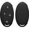 kwmobile Cover Chiavi Auto Compatibile con Hyundai 7-Pulsanti Ioniq 6 Grandeur GN7 KONA 2023 - Custodia Protettiva Chiave Auto Copri Telecomando Gomma - Portachiave Macchina Silicone