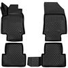 Element Set di Tappetini Auto in Gomma TPE 3D per Citroen C3 Aircross | MK1 | 2017-2024 | Tappetini Auto Originali 100% Adatti, Gomma Auto Universali Resistanti