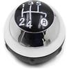 QUIOLE Cambio Pomello 55344048 Per Fiat 500 2012-2018 5 Marce Manuale Auto Gear Stick Leva Del Cambio Pomello Leva Del Cambio Auto Pomello Auto Pomello Cambio