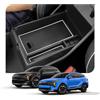 BSTW per Kia Sportage NQ5 2022 2023 2024 2025 2026 Vano Portaoggetti per Bracciolo, per Kia Sportage GT-Line, X-Line, Hybrid, PHEV Contenitore Centrale Organizer Scatola di Immagazzinaggio (Bianco)