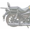 SPAAN Supporti borse cromati a sgancio rapido compatibili con Royal Enfield Meteor 350
