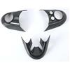Gnshdg Cover Trim Interior Per Mini Per Cooper S JCW F55 F54 F56 F57 F60 ABS Volante Fibra Carbonio Pulsante Cover Adesivo Decorazione Interni Car Interior Trim Strips(Style A)