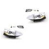 Johns, set di fari alogeni anteriori compatibili con Fiat Bravo 198 04/2007-09/09 H1 H1 sinistro & destro + fendinebbia + lampade