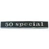 Gui TARGHETTA POSTERIORE -50 SPECIAL- PER VESPA