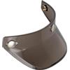 FLCPJGV Visiera parasole per casco, Visiera parasole, 3 bottoni a pressione, Faccia aperta, Protezione visiera casco per parti di caschi retrò, CaffÈ