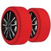 Generico CALZE DA NEVE per auto OMOLOGATE Catene da neve Specifiche per Stelvio con sezione Ruote Gomme Cerchio 235/55-19 - T00075