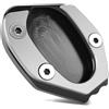MYHGTFL Piastra Estensione Moto Compatibile Con Triumph Per Speed Per Twin 1200 2019-2021 Moto Cavalletto Piastra Di Estensione Piede Cavalletto Laterale Ingrandisci Pad