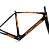 DualColorStampe Set 7 Adesivi Stickers Decal Telaio Bici Bicicletta Kit adesivi telaio MTB BDC Universale Protezione DCS COD. B0185 (ARANCIONE 35)