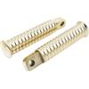 JURTBGF Moto piede Pedaline Moto In Ottone 1 25 Millimetri Manubrio Grip Poggiapiedi Pedana Cambio Peg Per Ha&rley Sportster Touring Dyna Softail Chopper Bobber