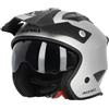 Acerbis CASCO JET ARIA METALLIC SILVER S