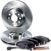 BESTPRICE ATP Set freni asse anteriore incl. dischi freno ventilati Ø 312 mm +