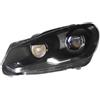 Dnhqknoaf Proiettore Fari Anterior Per VW Per Golf MK6 FariAnteriori 2009-2013 Fari Anteriori LED DRL Indicatori Di Direzione Abbaglianti(Black background)