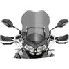 LEIFEIS Cupolino per Benelli per TRK502 per TRK502X per TRK 502 502X 552 552X per TRK552X Parabrezza per Moto Parabrezza Deflettori Antivento Parabrezza Moto(Soot 47CM)