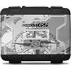 AZgraphishop Az Graphishop Adesivi Valigie Per Modello Vario Compatibile con Bmw R 1200 GS 2006-2012 Protezione dai Graffi VV1-002-NWS (Alpine White, Superiore/Top Case)