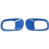 SAASD Accessorio Per Auto Copertura Decorativa Per Fanale Fendinebbia Posteriore Per Auto Per Jeep Per Renegade 2016-2025 Decorazione Interno(Blu)
