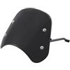 TAHDP Parabrezza Per Moto Per Benelli Leoncino 250 Leoncino 500 Trail Sport Accessori Per Cupolino Deflettore Nero X-2