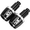 HJTEDHE Manubrio Stabilizzatori Bilancieri Moto Universale per Sh 350 300 125 350 I Manopole Manubrio Bar Ends cap Contrappeso Tappi Scorrevoli Tappi Manubrio Bici(1)